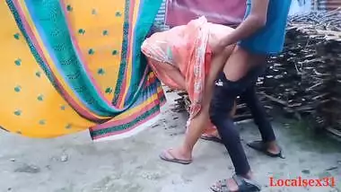 Indian Village Chachi Fuck With Dever Ji Outdoor Standing Doggy Style Position