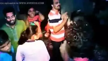 Cute bangla aunty dancing in private party