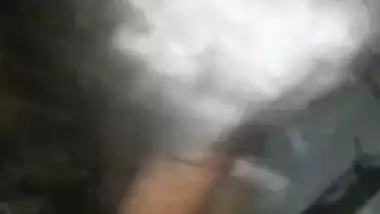 Tits are so sofa that Desi girl uses them for back rubbing for extra cash