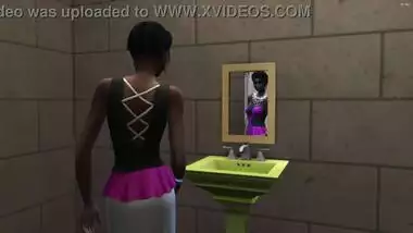 Indian Stepdad spies on his stepdaughter while she is naked in her bed - Asian stepfather and step daughter