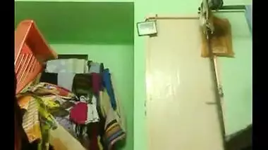 Self shot seductive clip of a legal age teenager girl receives interrupted by her mamma