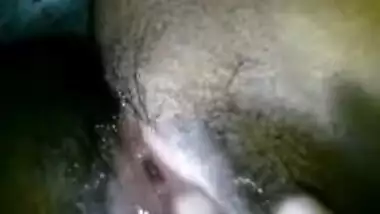 Devyani chats on the phone while recording her sexy boobs