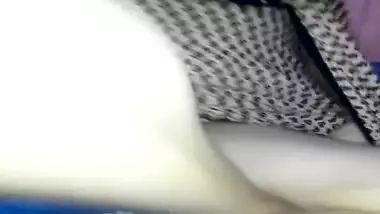 Modest Desi girl before chudai shows her XXX boobs and bald peach