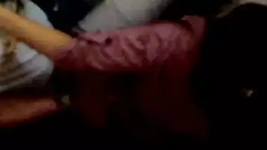 Brave Desi teens sneak in toilet cabin to have there quick XXX chudai