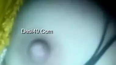 Today Exclusive- Sexy Bihari Girl Showing Her Boobs On Video Call Part 7