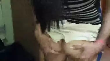 Indian desi couple fucking by standing position