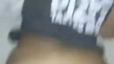 Fat hairy neighbor fills mixed Desi teen up doggystyle with his seed while mom is working