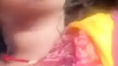 Fat village MILF makes sexy XXX video of her big Desi tits and cunt