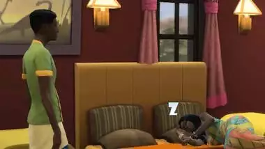 Indian step Son Fucks Desi After He Masturbated Watching Porn Videos In The Same Room