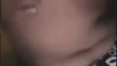 Cute Desi XXX wife gives her boyfriend a blowjob on live cam MMS