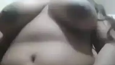 Naked fingering horny girl big boobs viral show