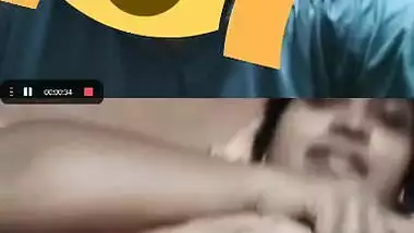 Today Exclusive- Desi Bhabhi Showing Her Boobs To Lover On Video Call Part 2