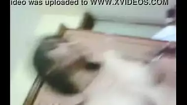 Desi sex movie scenes of a slender abode wife fucking her lascivious spouse