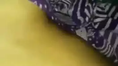 Before going to sleep Desi minx with perky XXX tits records sex clip