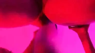 Sexy wife kisses and bend down in her knees for deep suck