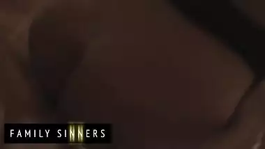 Family Sinners - Sexy Milf Reagan Foxx Feels Neglected & Her Stepson Codey Steele Helps Her Out