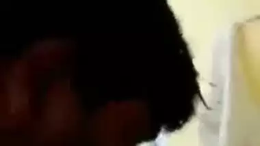 Bengali sex video of a breasty Tamil hotty with her fresh juvenile bf