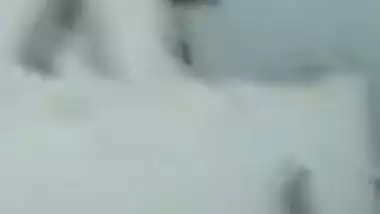 Flashing to neighbor desi aunty